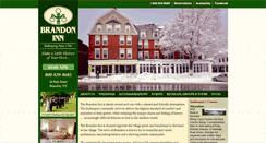 Desktop Screenshot of brandoninn.com